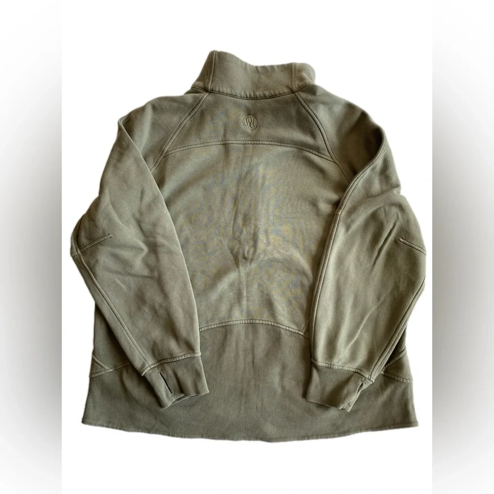 Lululemon Scuba Oversized Funnel-Neck
Half Zip *Long
Grey Eucalyptus xl/xxl - Picture 3 of 9
